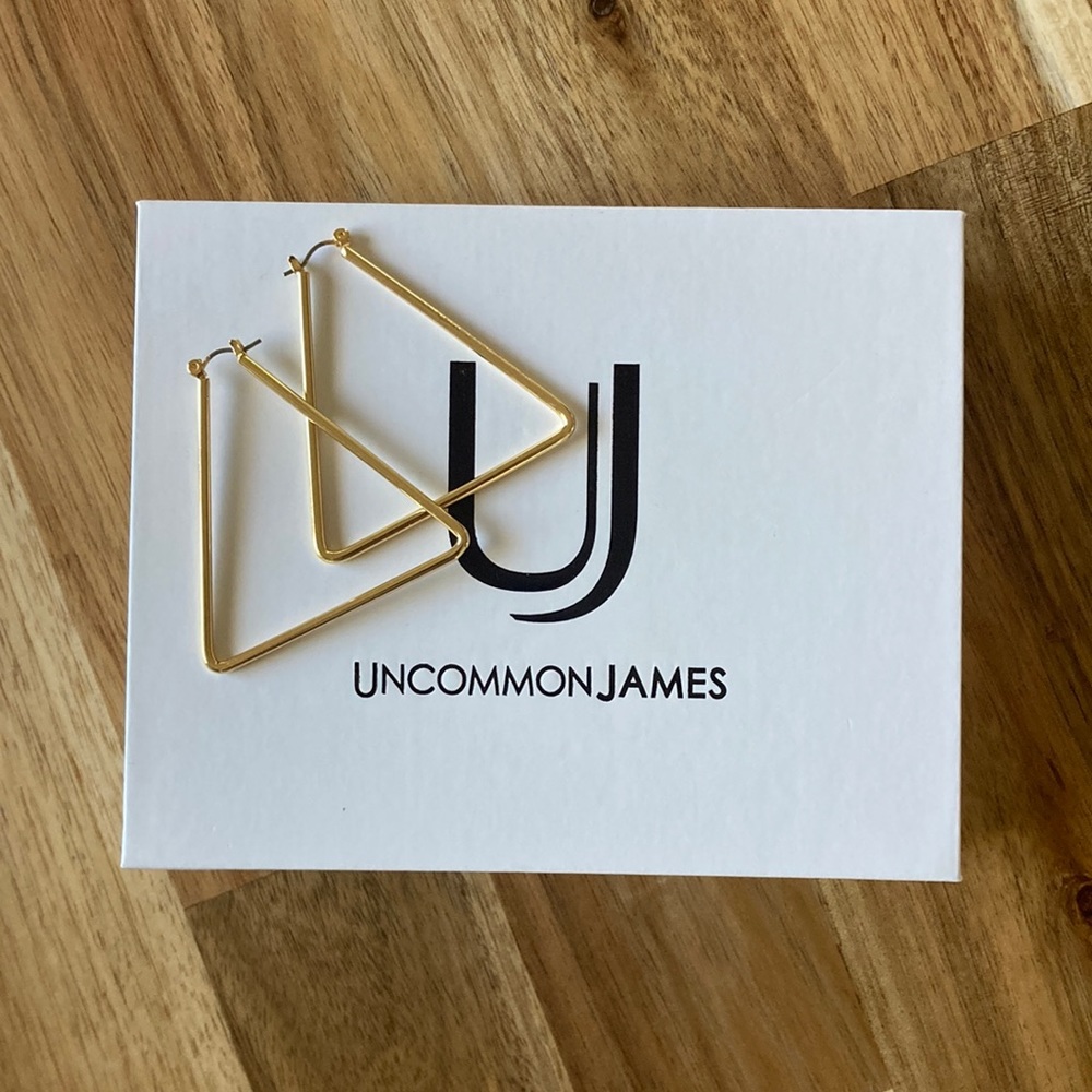 Uncommon James Earrings - like new!!!